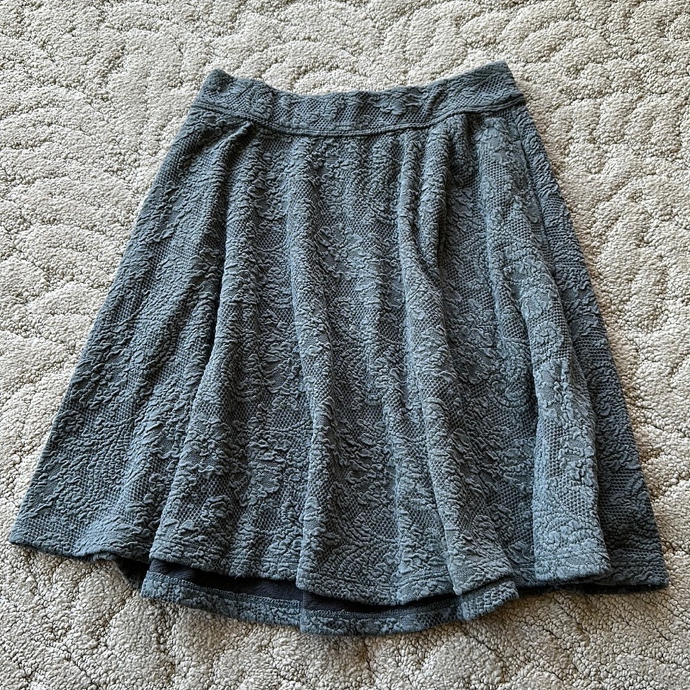 Abercrombie and Fitch Size Small Gray Skirt